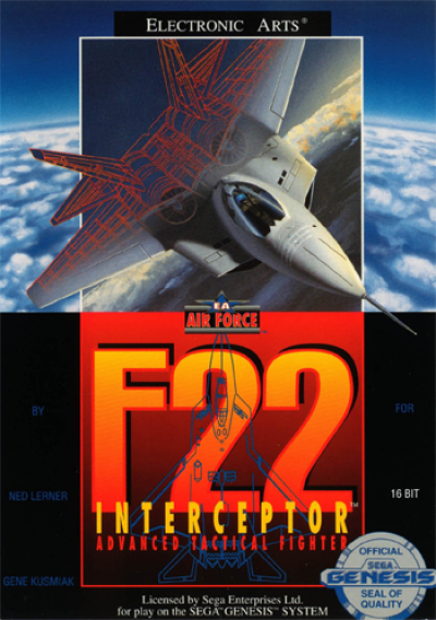 Rom juego F-22 Interceptor (Jun 1992) [b1]